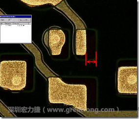 其他零件的防焊層印刷偏移，造成焊墊大小不一的現(xiàn)象。