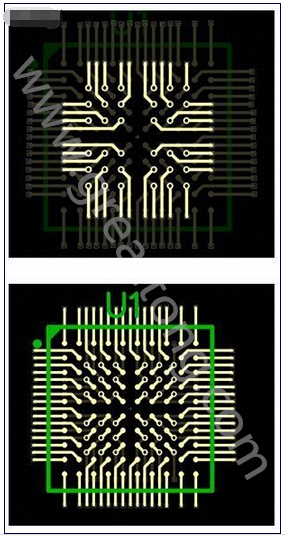 如何布線不同的BGA圈，從最外層開始，直到中心-深圳宏力捷