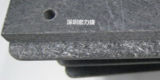 可加工性的合成石，可以用CNC洗出想要的形狀與機(jī)構(gòu)，可以媲美鋁合金