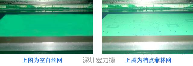 熱風整平后導通孔邊緣起泡掉油，采用此工藝方法生產(chǎn)控制比較困難，須工藝工程人員采用特殊的流程及參數(shù)才能確保塞孔質(zhì)量。