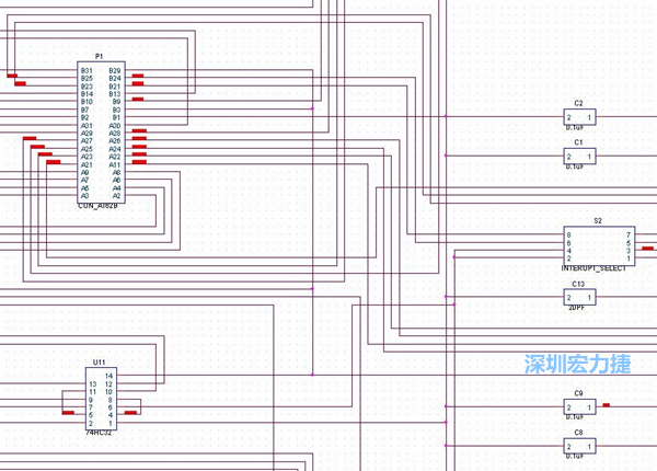 圖紙沒(méi)有層次的概念，不管電路有多復(fù)雜，只有一張平面圖。