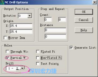 轉(zhuǎn)完Gerber后，接著還需轉(zhuǎn)鉆孔，通孔和盲、埋孔的轉(zhuǎn)法有所不同，轉(zhuǎn)通孔只須點(diǎn)擊Add，在彈出的窗口Document Name輸入文件名