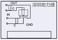 圖3：降壓電路的PCB設(shè)計示例。