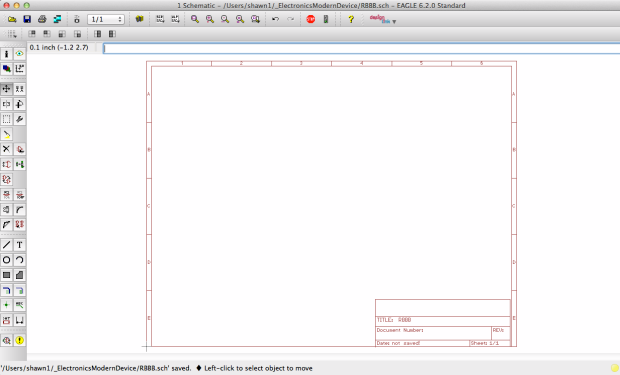 打開(kāi)電路原理圖編輯器，并選擇「檔案（File）」→「新增檔案（New）」→「電路原理圖（Schematic）」。