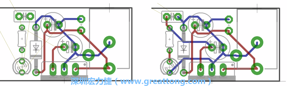 2.3. 下一步，進(jìn)行布線并連接各個(gè)電源供應(yīng)的連結(jié)點(diǎn)。