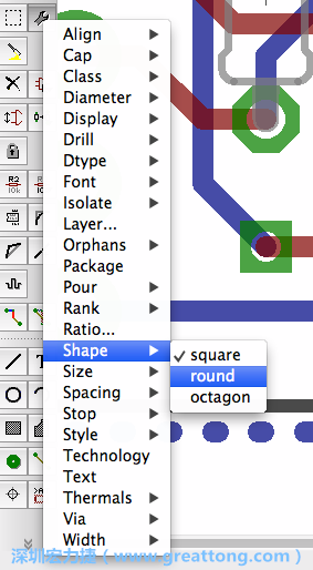 你可以在元件定位或是繪制完成之后，使用「變更/扳手（Change/wrench）」工具來改變?cè)锖茉S多多不同的性質(zhì)。
