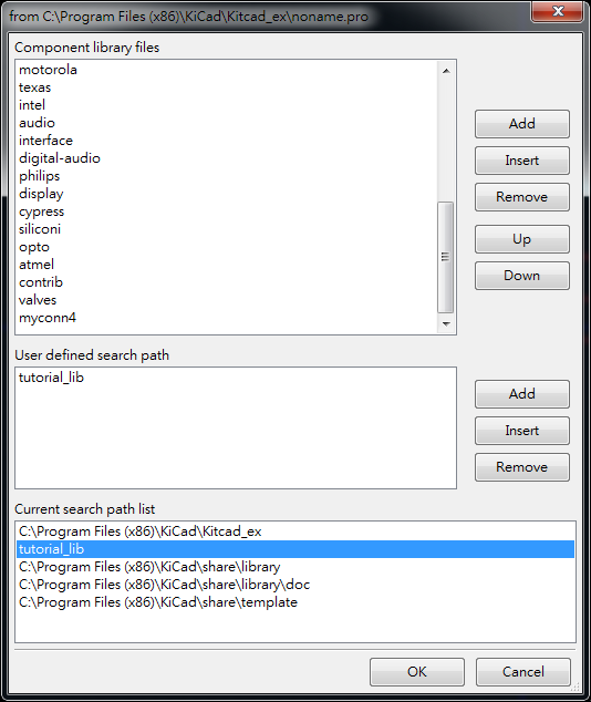 上下兩個視窗都Add 你的library ，在library browser 就可以找到你的library