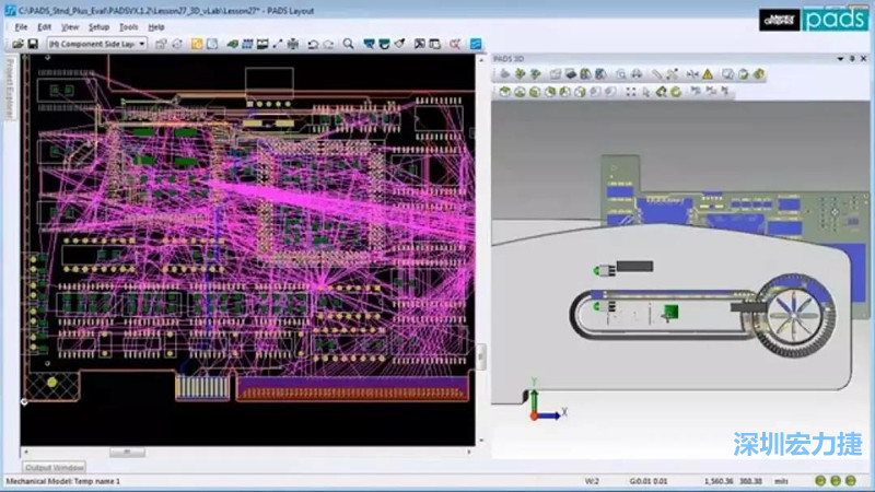 PADS 是Mentor公司旗下的PCB版圖設計工具，PADS提供了直觀且簡單易用的原理圖和 Layout 設計環(huán)境。