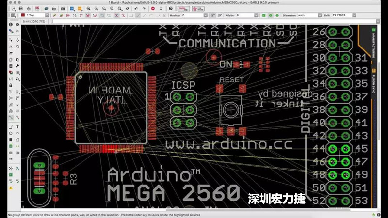 CadSoft EAGLE是一款專業(yè)的印刷電路板(PCB)設計軟件，低成本、便于使用、功能強大。
